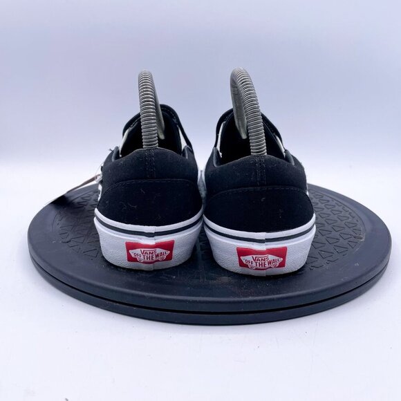 Vans Classic Slip-On Black Flame Skate Sneakers Shoes Size Mens 6w W 7.5W - Picture 3 of 9